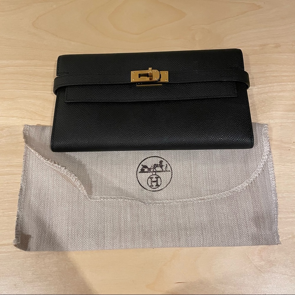 Hermes Kelly Classic Wallet Longue